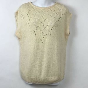 Vintage Lady De Rotchild  Pullover Sweater Knit M